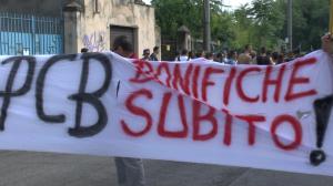 Manifestazione per chiedere le bonifiche, Brescia 2013 - foto Rosy Battaglia 